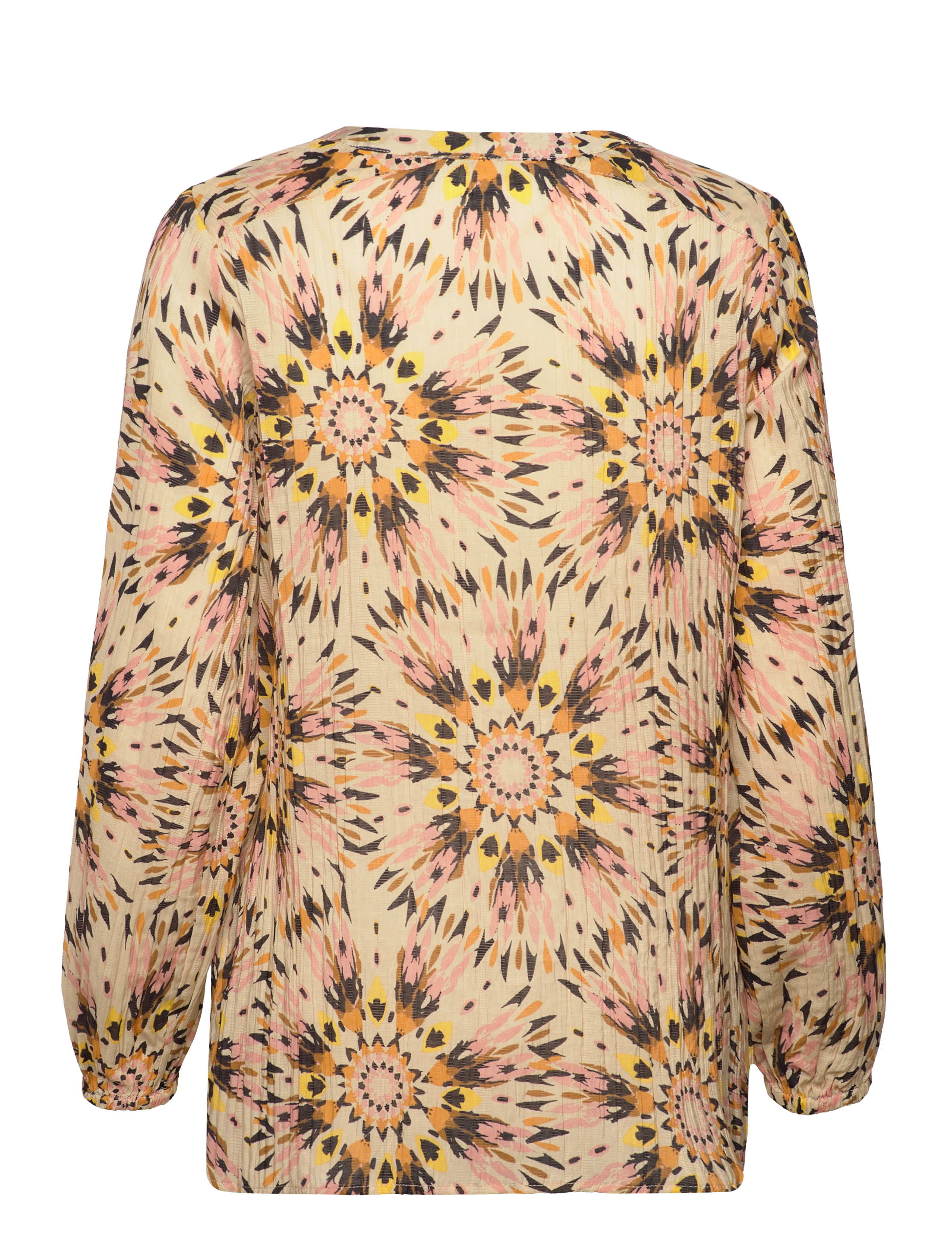 Soyaconcept - SC-MIRRA - bluzki z długimi rękawami - golden yellow combi - 2