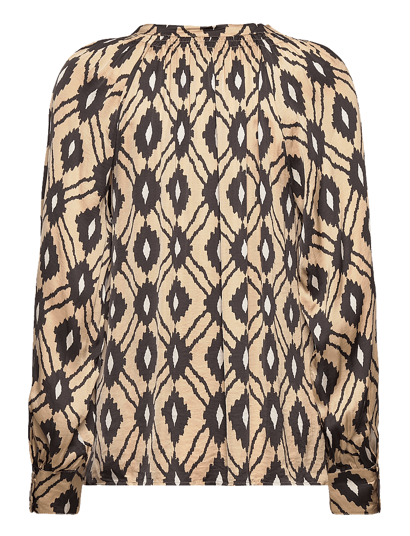 Soyaconcept - SC-TAMMI - langärmlige blusen - sand combi - 2