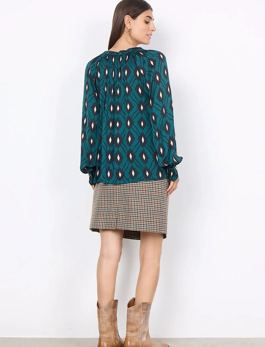 Soyaconcept - SC-TAMMI - pitkähihaiset puserot - shady green combi - 3