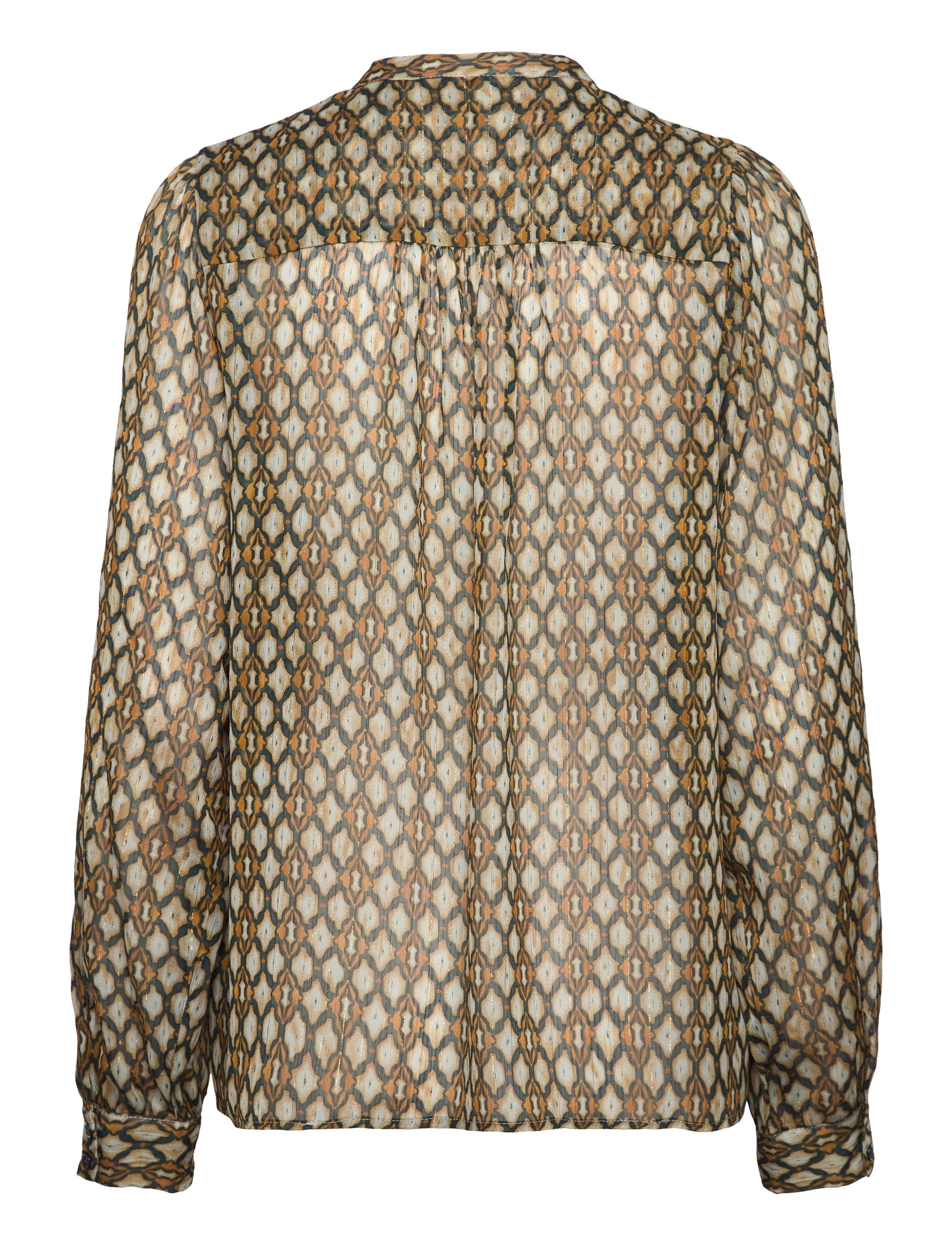 Soyaconcept - SC-TAIMI - langärmlige blusen - shady green combi - 1
