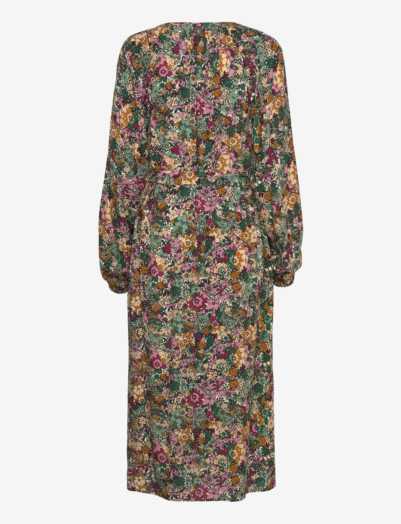 Soyaconcept - SC-TASIA - midi kjoler - shady green combi - 1