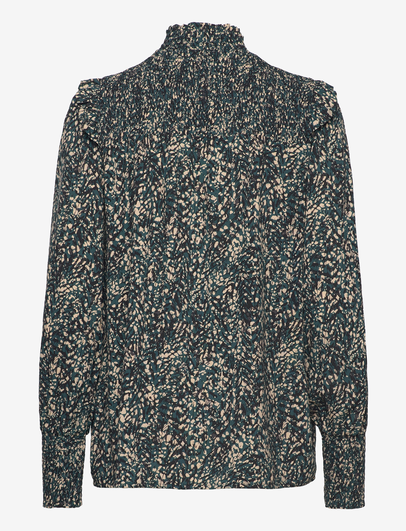 Soyaconcept - SC-TASMIN - langärmlige blusen - shady green combi - 1