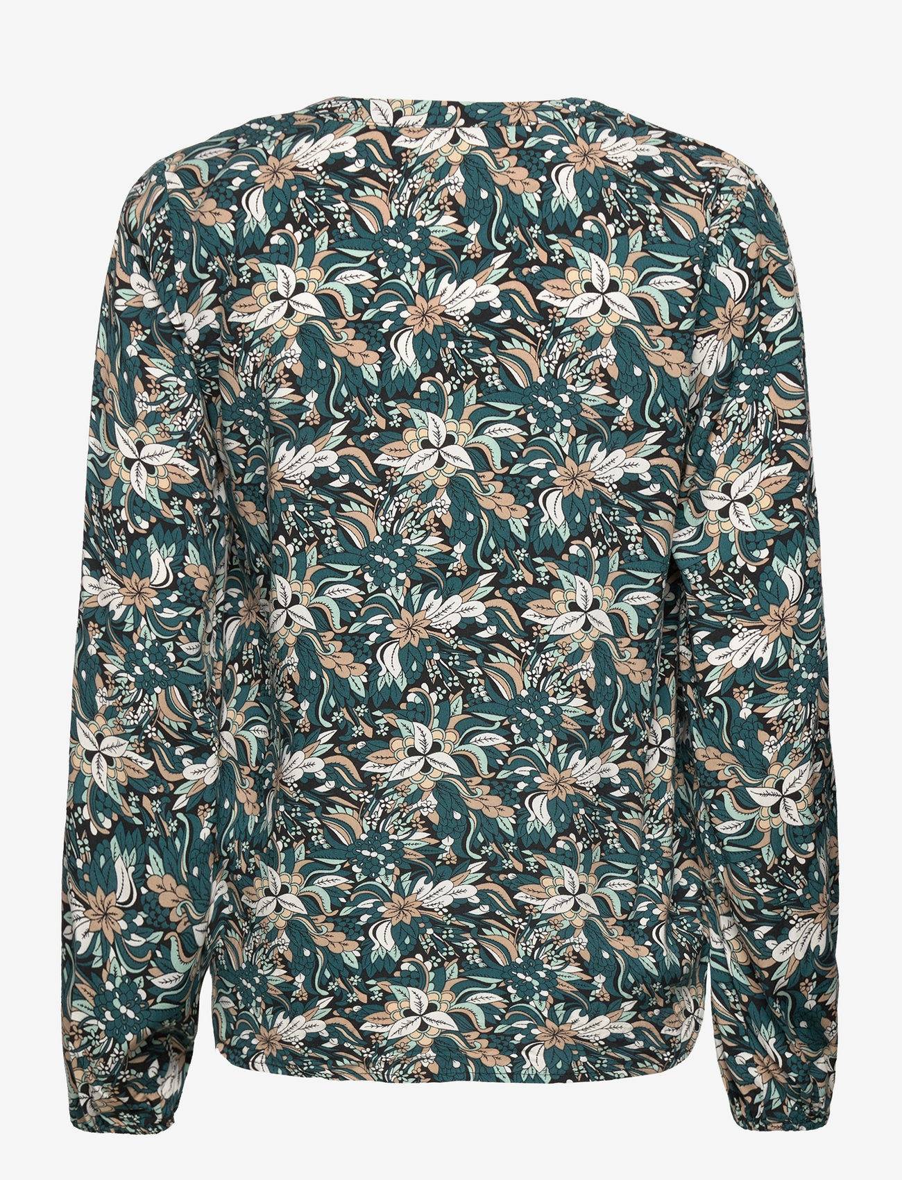 Soyaconcept - SC-TARITA - langærmede bluser - shady green combi - 2