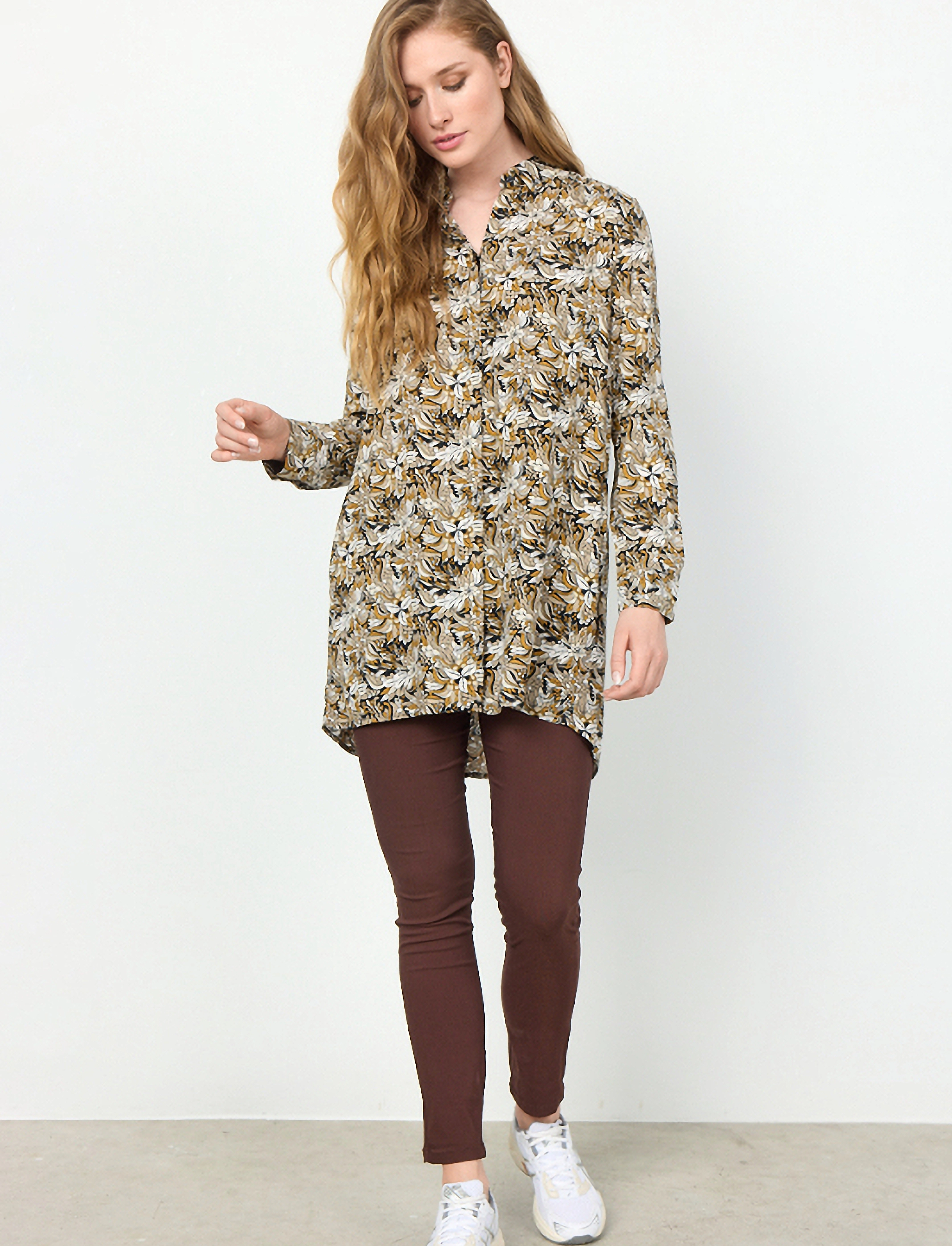 Soyaconcept - SC-TARITA - tunikos - golden yellow combi - 4
