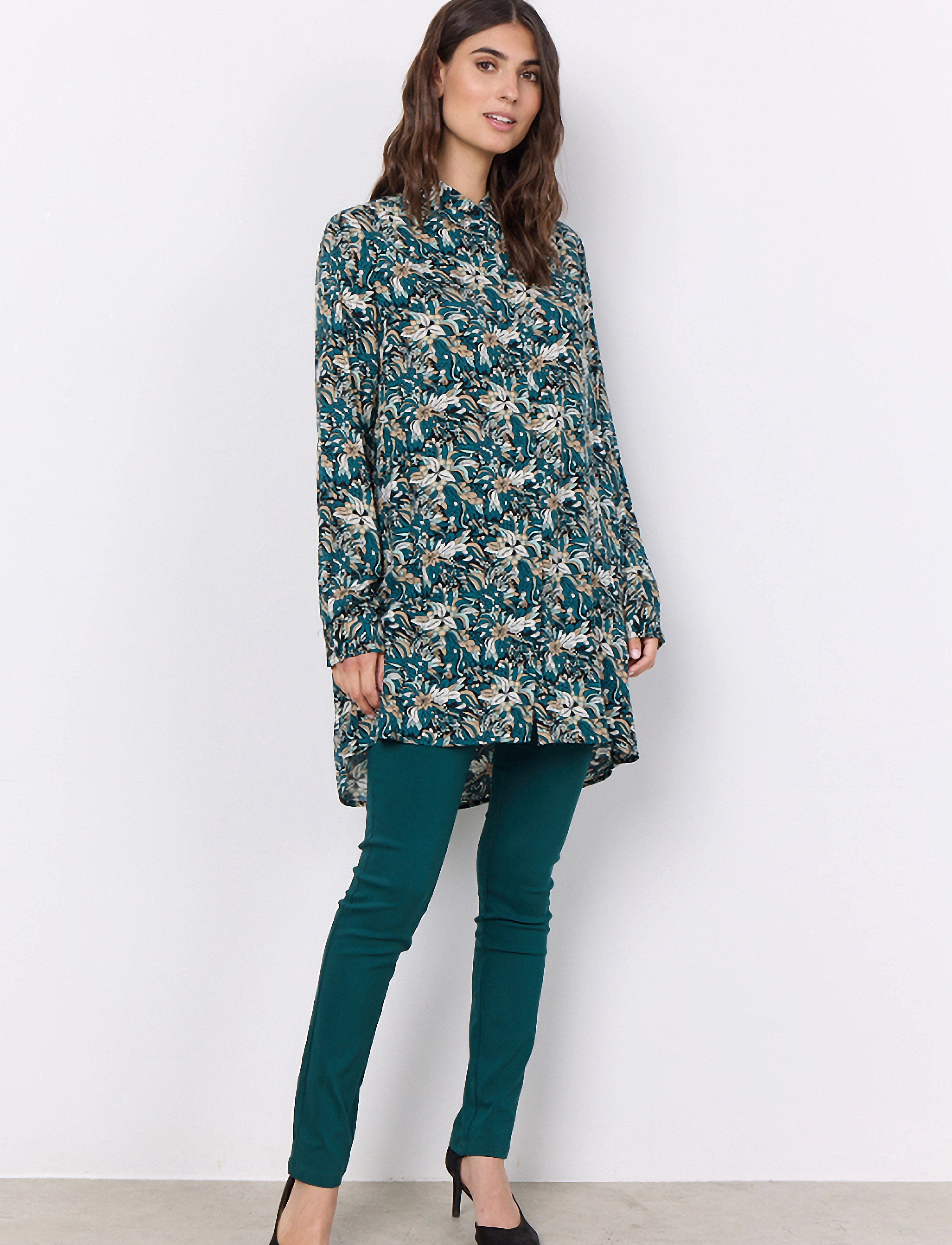 Soyaconcept - SC-TARITA - tuniken - shady green combi - 4