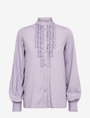 Soyaconcept - SC-ABBEY - overhemden met lange mouwen - lilac breeze combi - 0