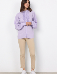 Soyaconcept - SC-ABBEY - overhemden met lange mouwen - lilac breeze combi - 3
