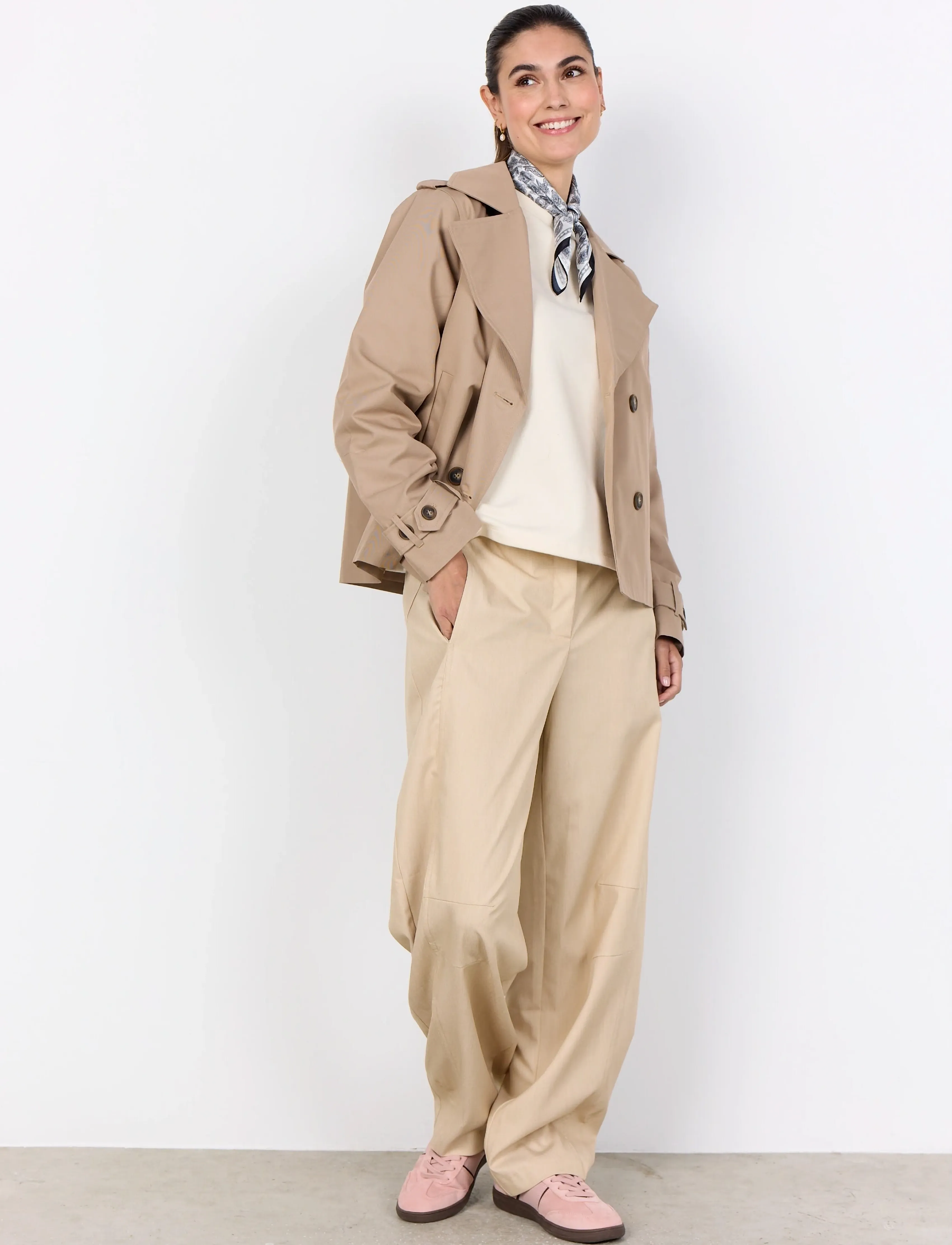 Soyaconcept - SC-AMANDA - frühlingsjacken - 8030 camel - 3