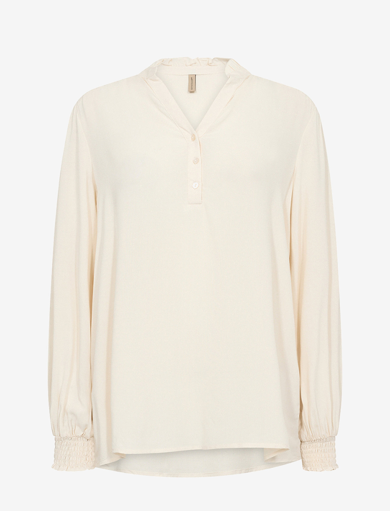 Soyaconcept - SC-RADIA - long-sleeved blouses - cream - 0