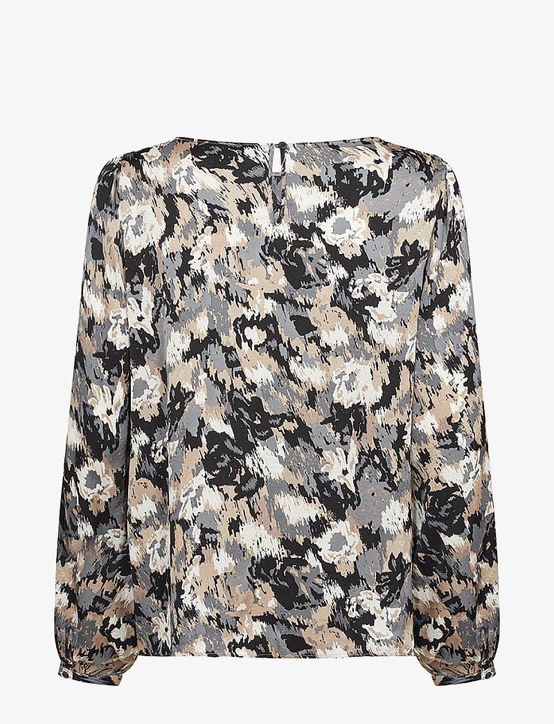 Soyaconcept - SC-ADELA - langærmede bluser - black combi - 1