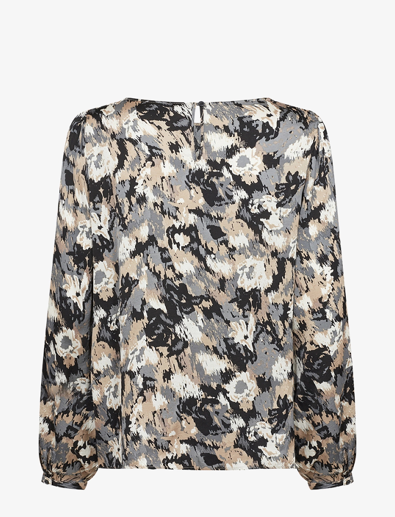 Soyaconcept - SC-ADELA - long-sleeved blouses - black combi - 1