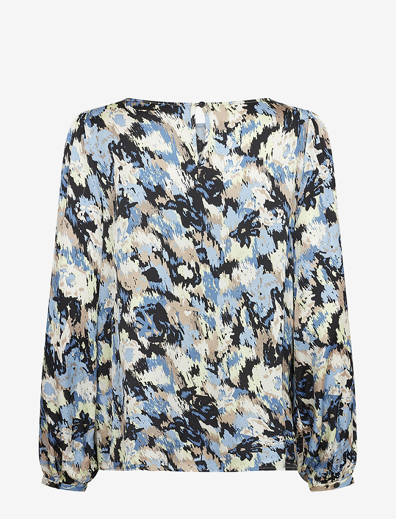 Soyaconcept - SC-ADELA - långärmade blusar - c crystal blue combi - 1