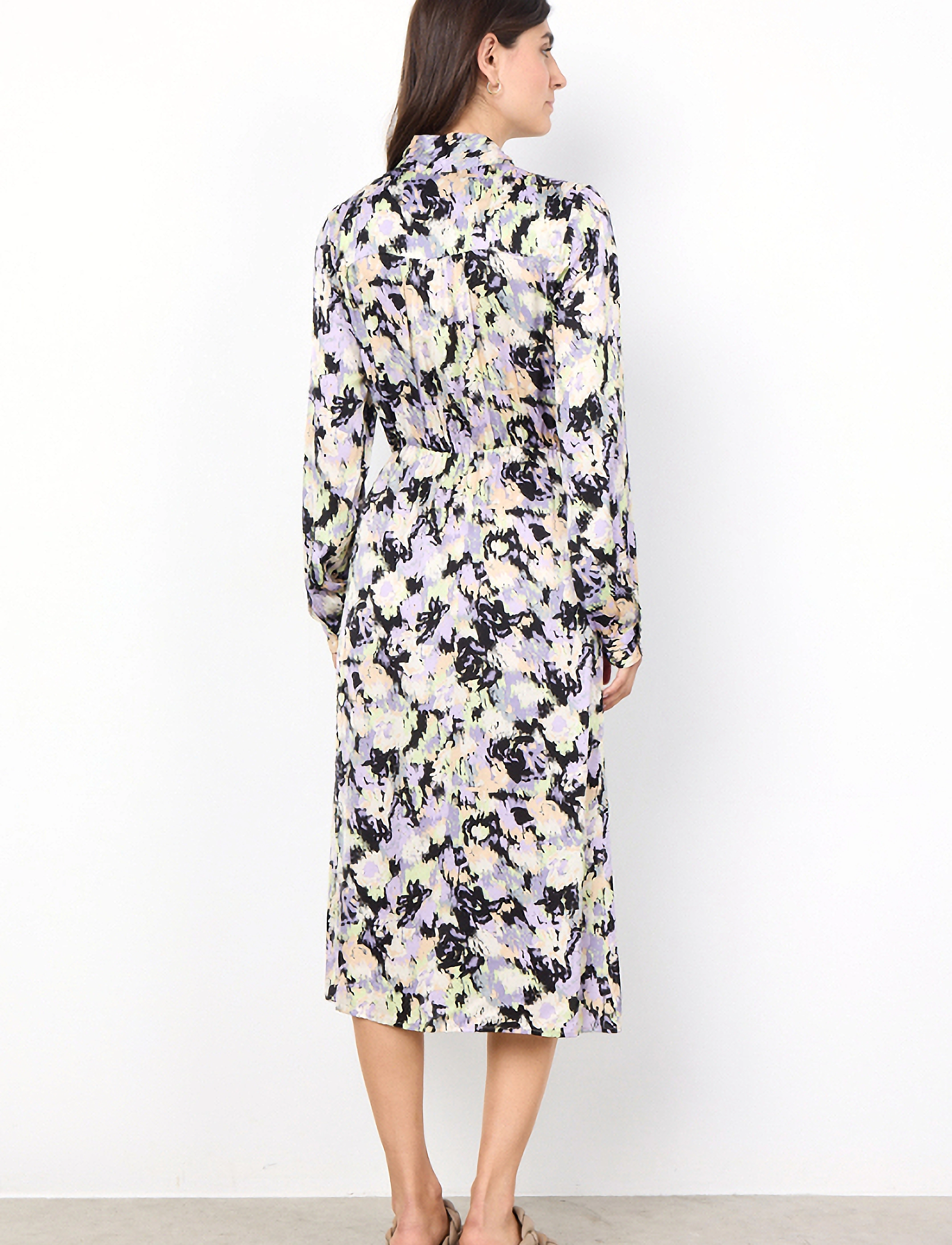 Soyaconcept - SC-ADELA - midikleider - c lilac breeze combi - 4