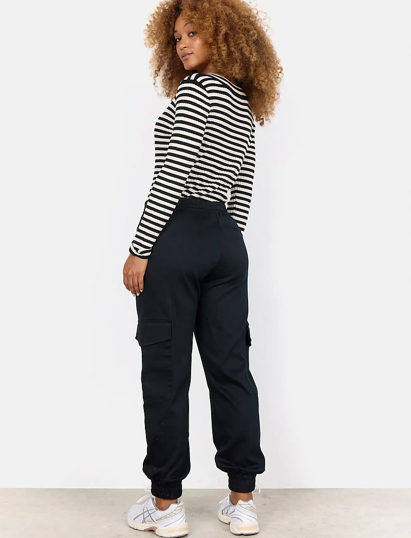 Soyaconcept - SC-AKILA - cargobukser - 9999 black - 3