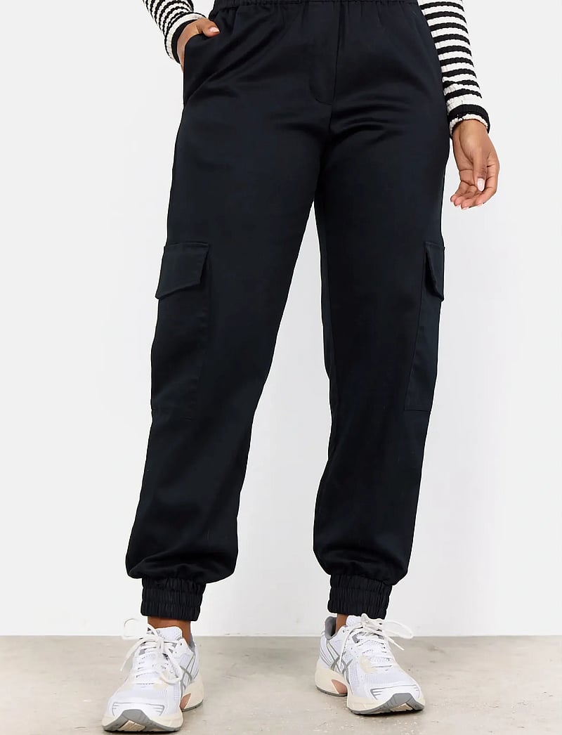 Soyaconcept - SC-AKILA - cargobukser - 9999 black - 4