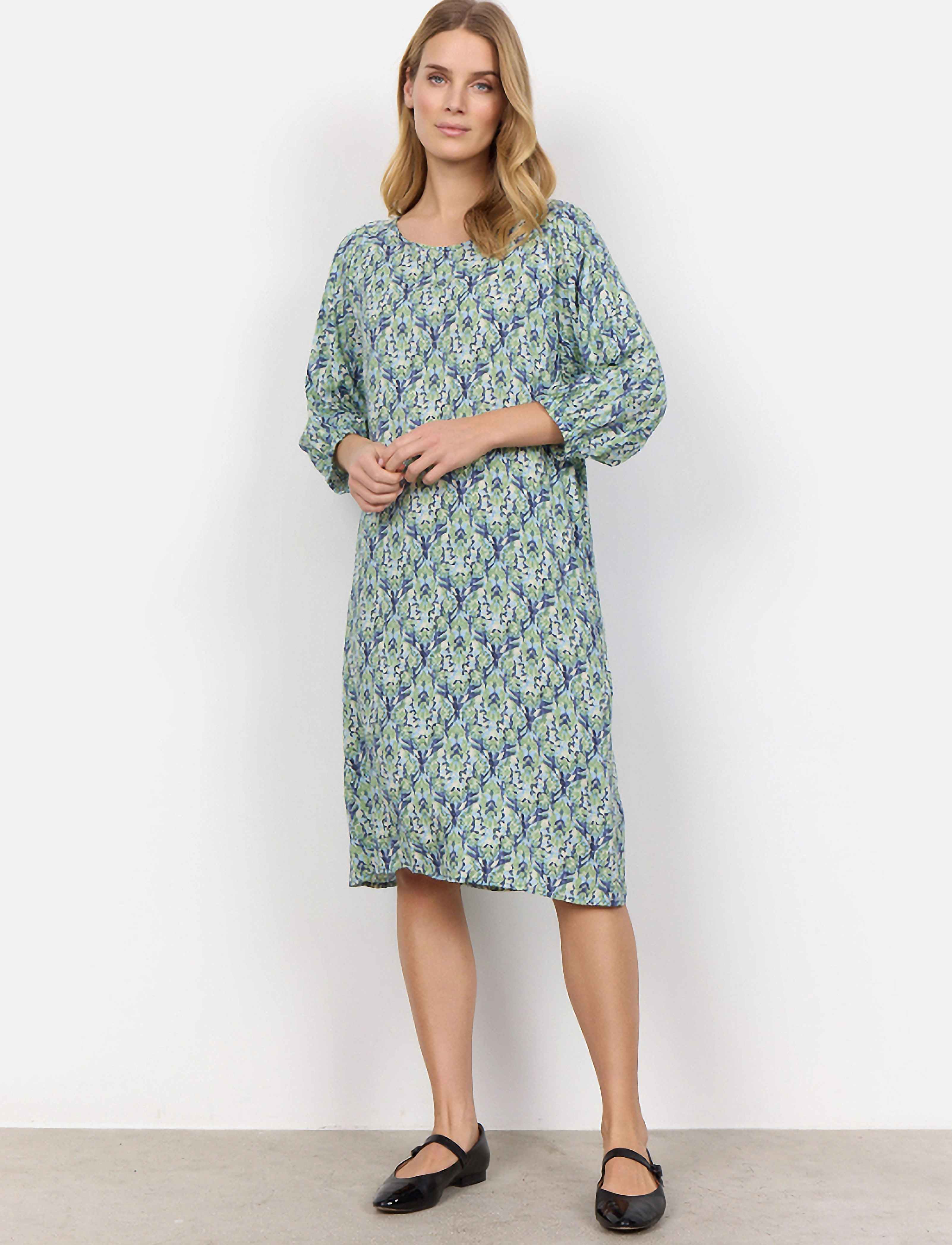 Soyaconcept - SC-DORTE - midimekot - c crystal blue combi - 3