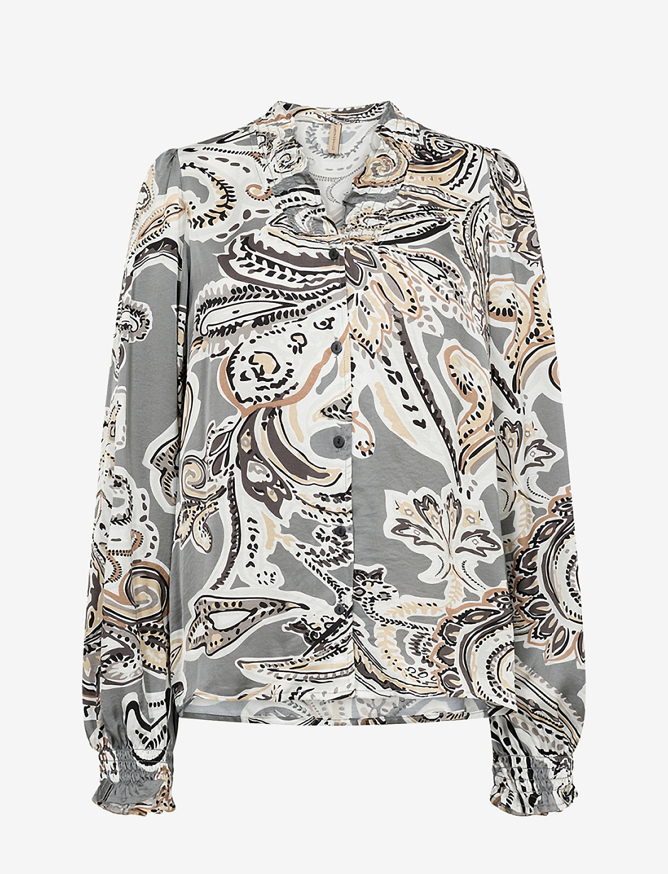 Soyaconcept - SC-DORINA - langærmede bluser - black combi - 0