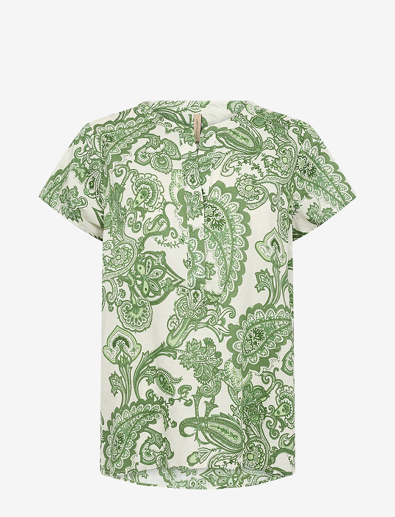 Soyaconcept - SC-DIDO - lühikeste varrukatega pluusid - green combi - 0