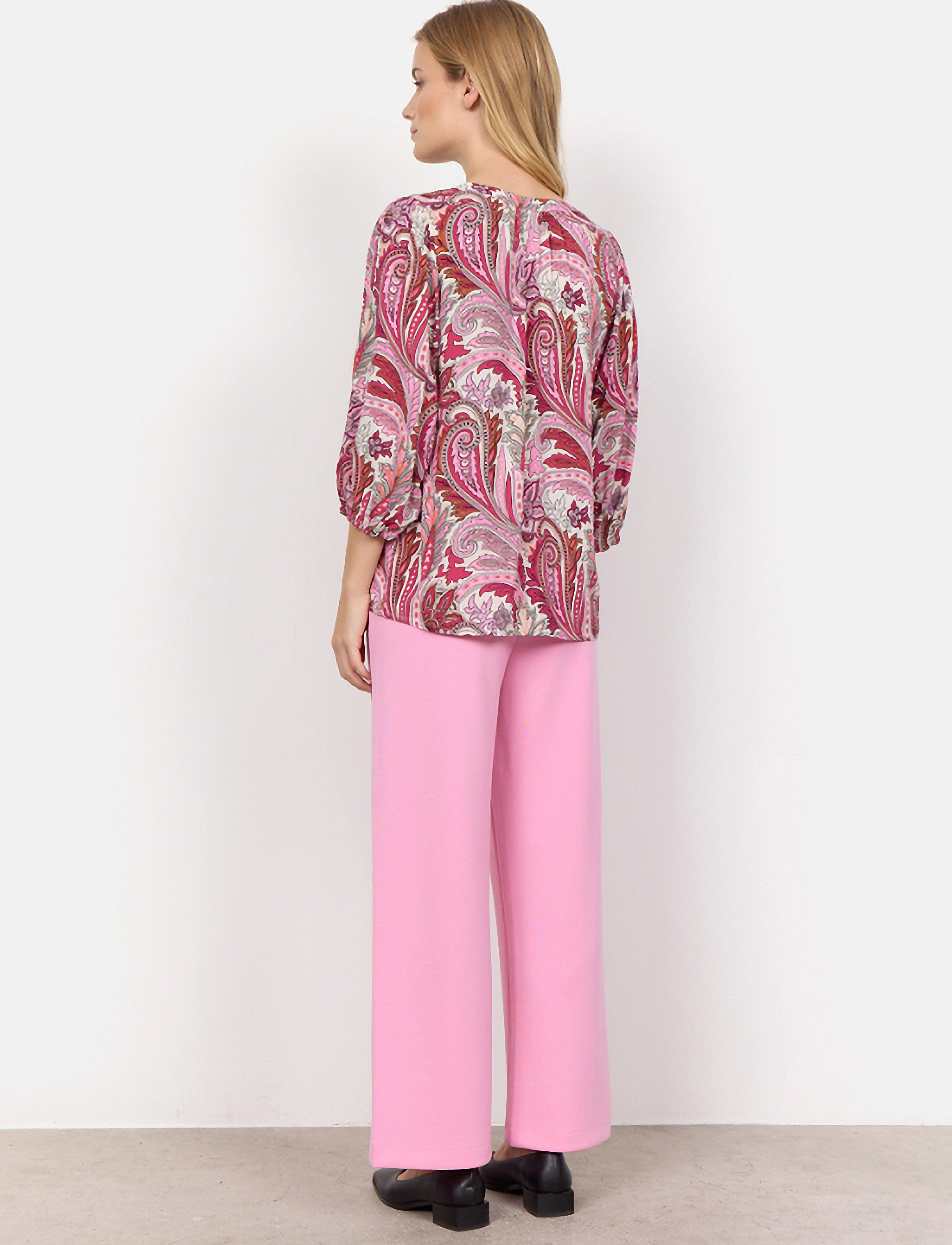 Soyaconcept - SC-DONIA - pikkade varrukatega pluusid - c pink combi - 3