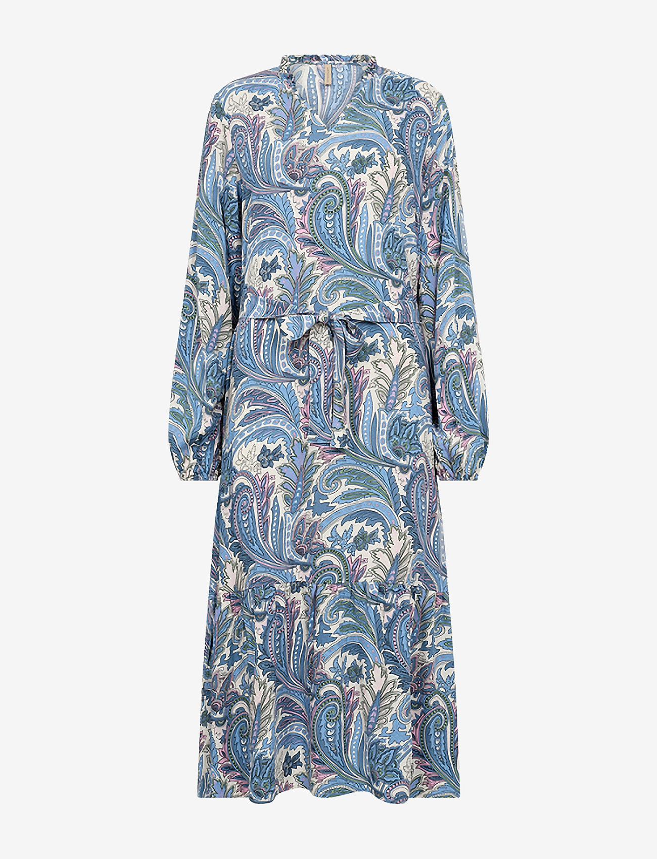 Soyaconcept - SC-DONIA - summer dresses - c crystal blue combi - 1