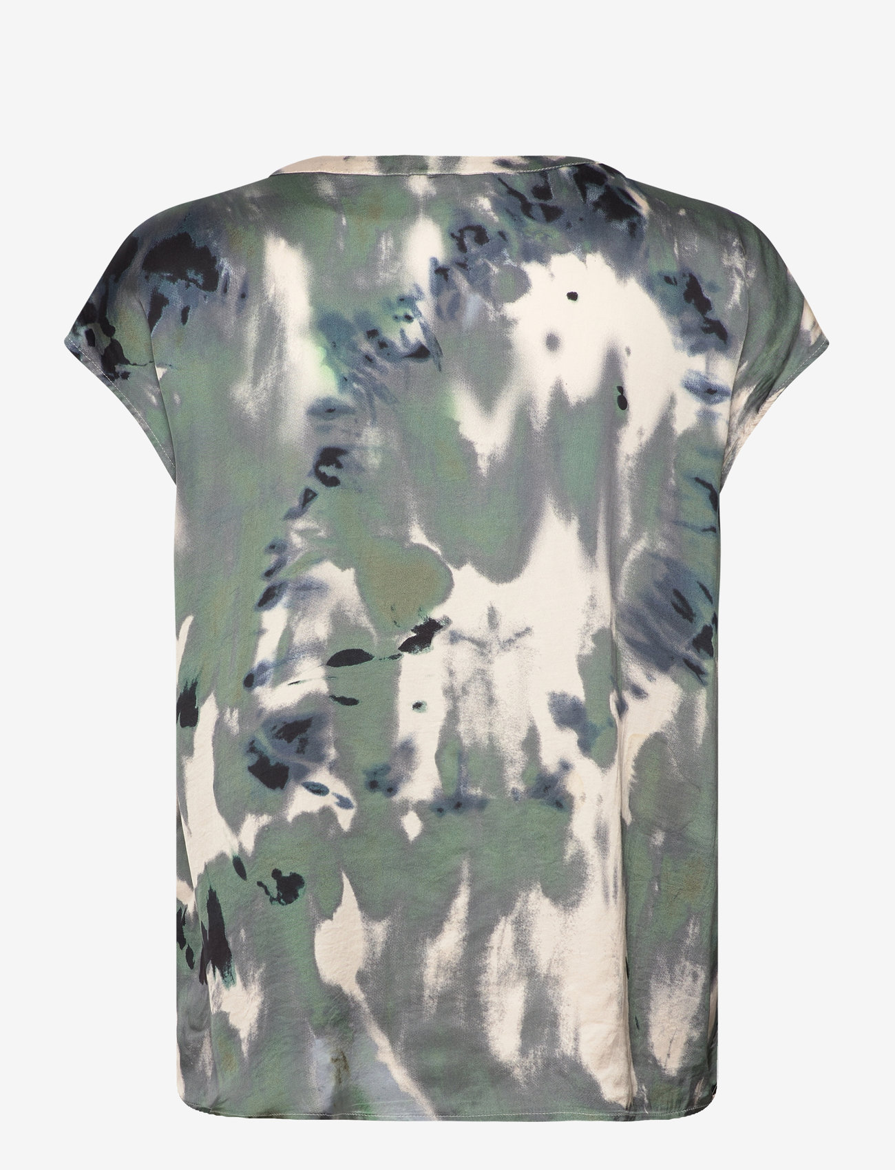 Soyaconcept - SC-DONA - kortærmede bluser - black combi - 2