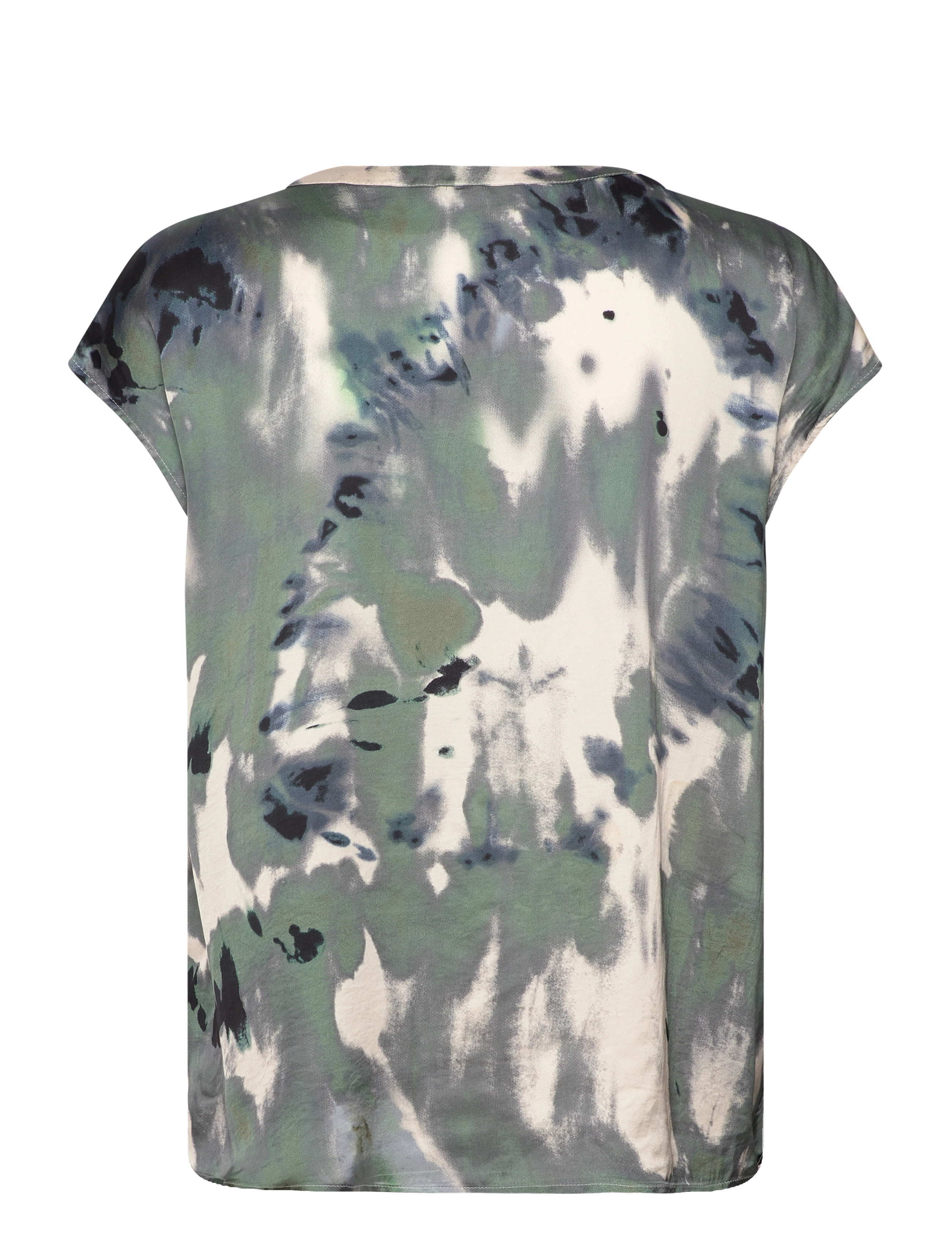 Soyaconcept - SC-DONA - kortärmade blusar - black combi - 2