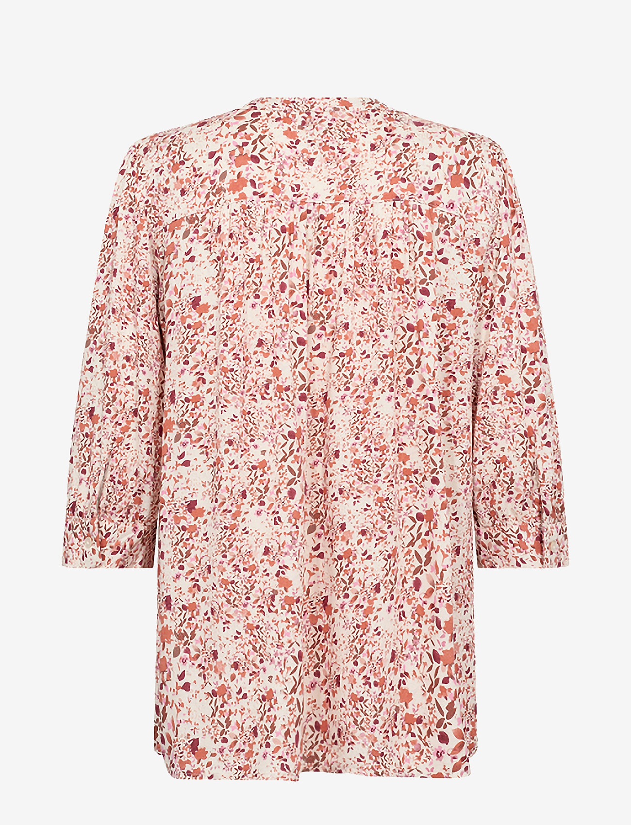 Soyaconcept - SC-DENIZ - langærmede bluser - dusty clay combi - 2