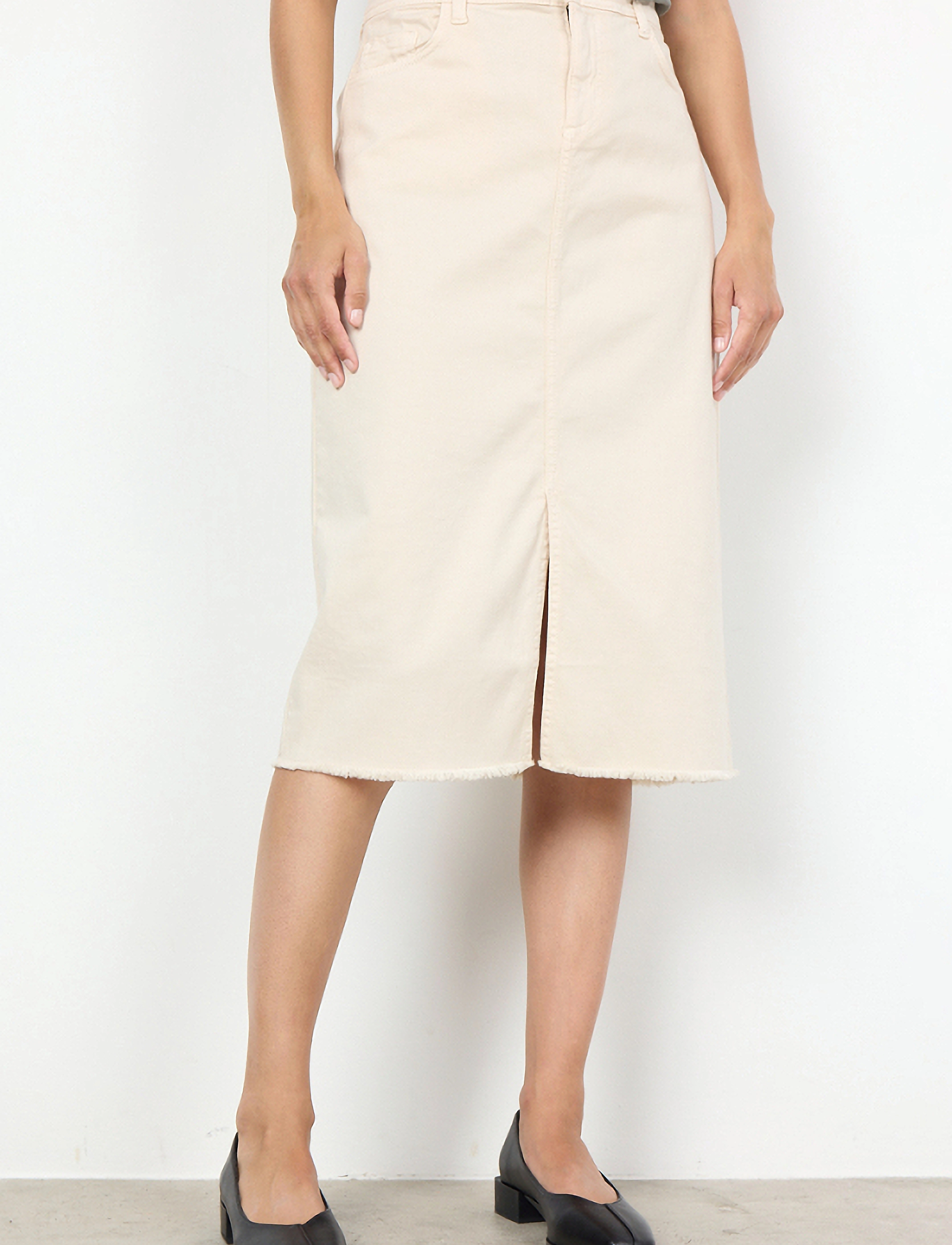 Soyaconcept - SC-ERNA - midi kjolar - cream - 3