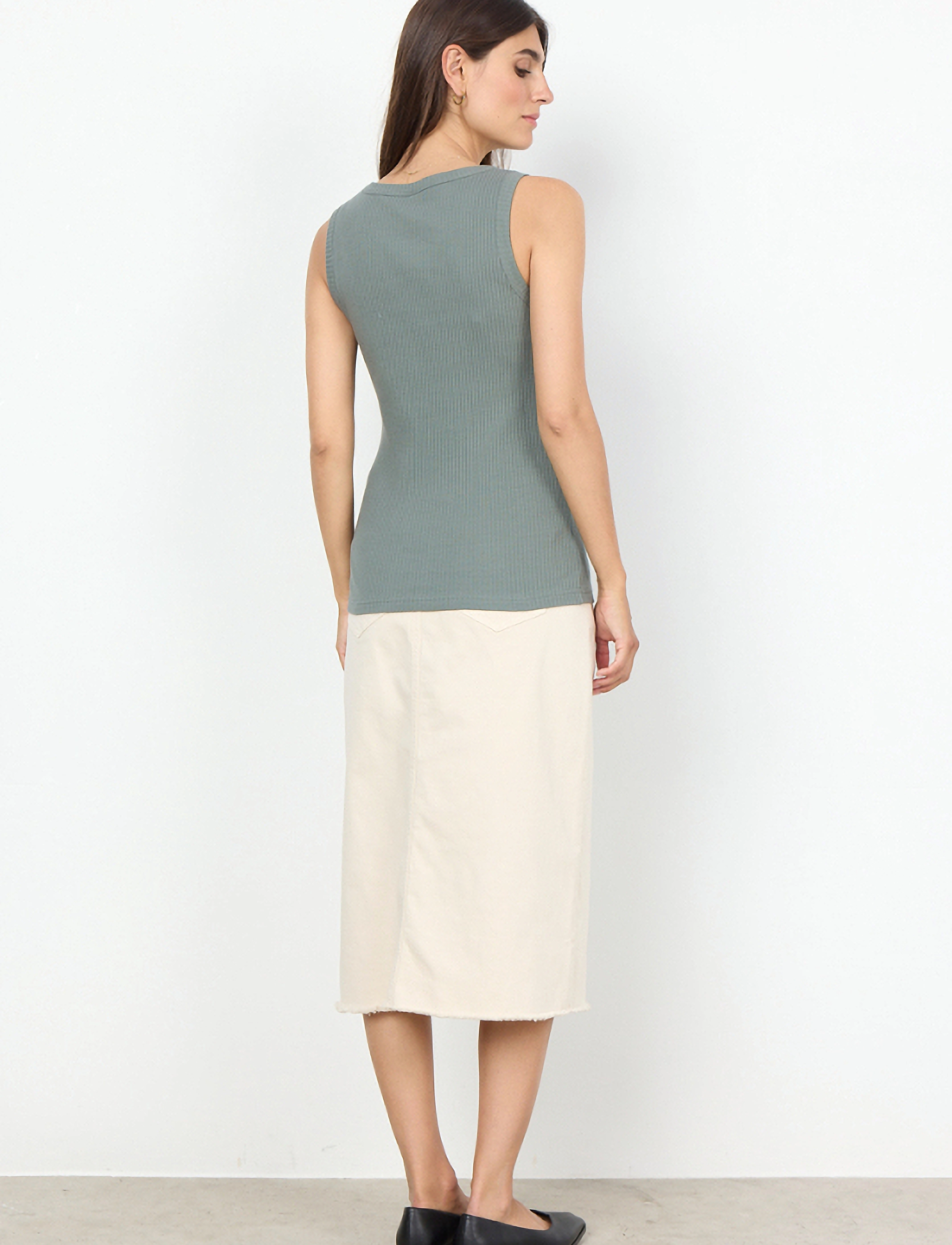 Soyaconcept - SC-ERNA - midi kjolar - cream - 4