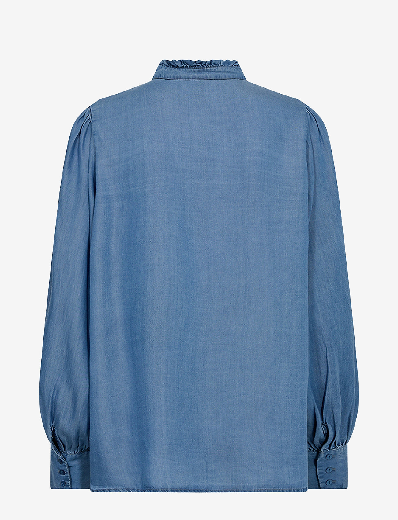 Soyaconcept - SC-LIV - long-sleeved shirts - medium blue - 1