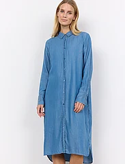 Soyaconcept - SC-LIV - skjortklänningar - medium blue - 2