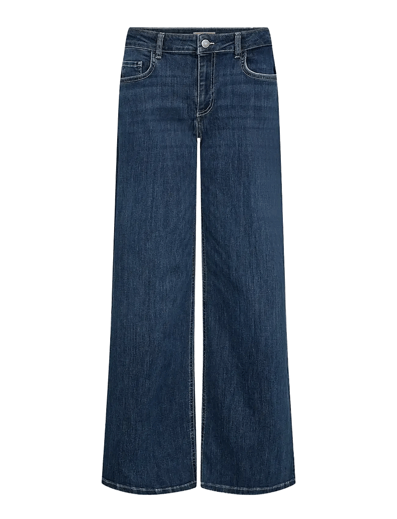 Soyaconcept - SC-KIMBERLY - brede jeans - 2494 dark blue denim - 1