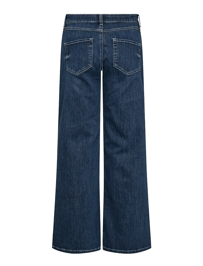 Soyaconcept - SC-KIMBERLY - brede jeans - 2494 dark blue denim - 2