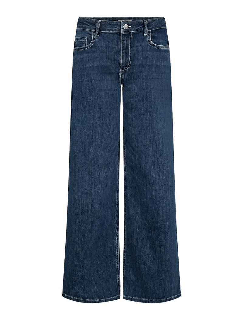 Soyaconcept - SC-KIMBERLY - brede jeans - dark blue denim - 1