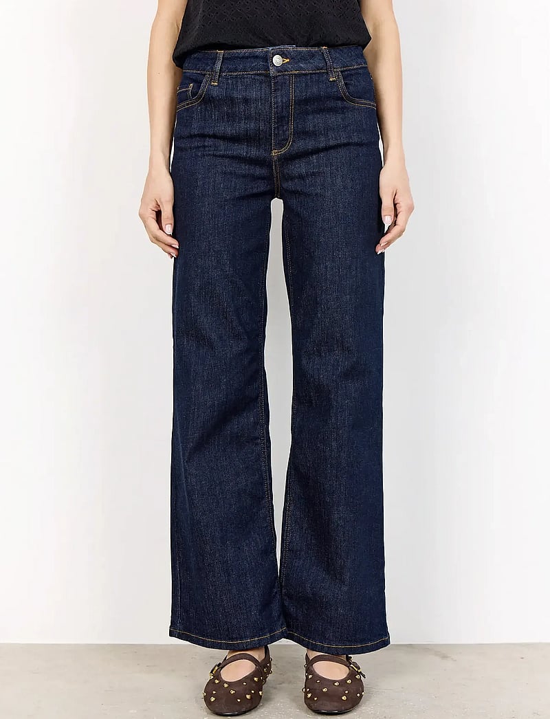Soyaconcept - SC-KIMBERLY - brede jeans - raw blue denim - 4