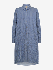 Soyaconcept - SC-DILYS - midi jurken - c medium blue stripe - 0