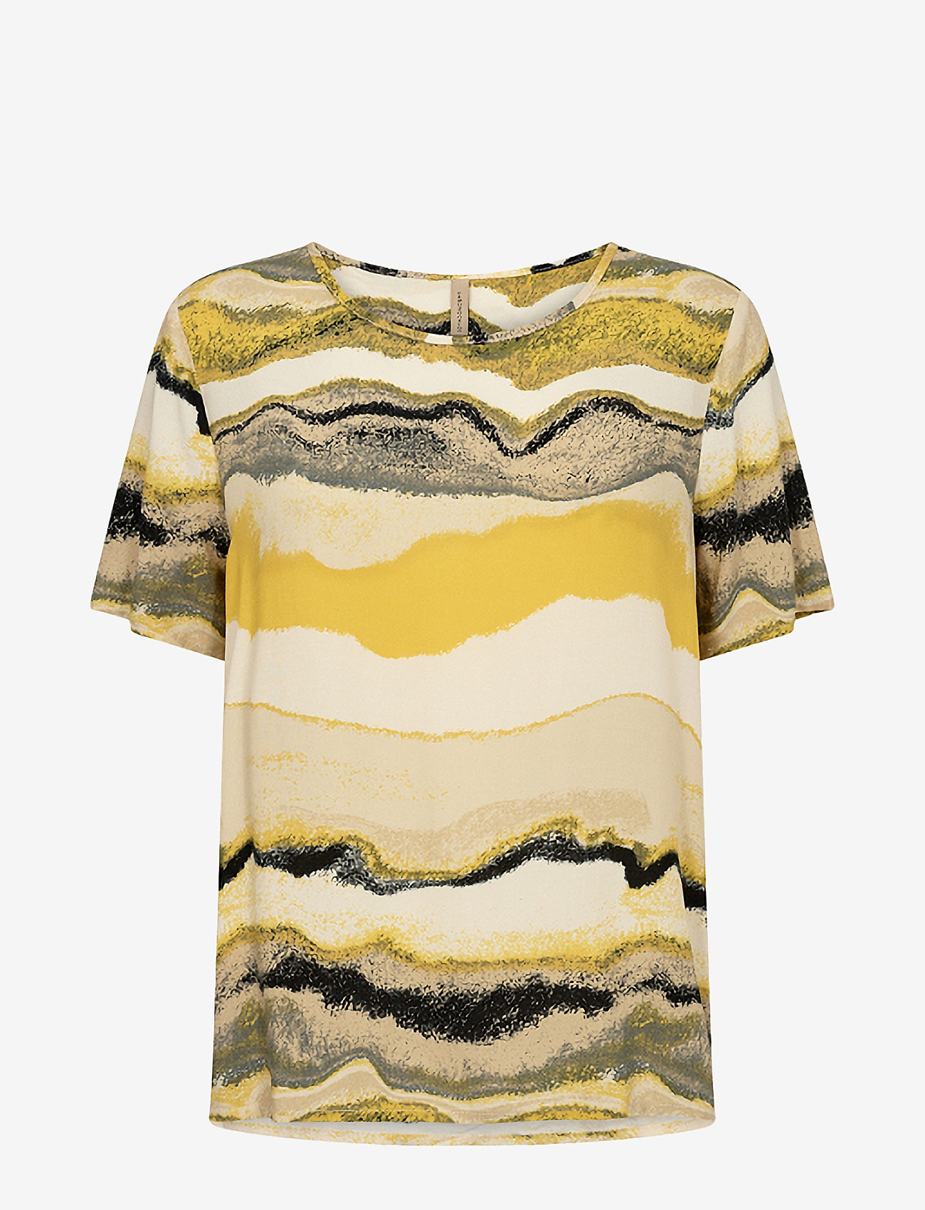 Soyaconcept - SC-ELSBET - t-shirts - golden yellow combi - 1