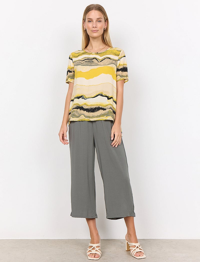 Soyaconcept - SC-ELSBET - t-shirts - golden yellow combi - 3