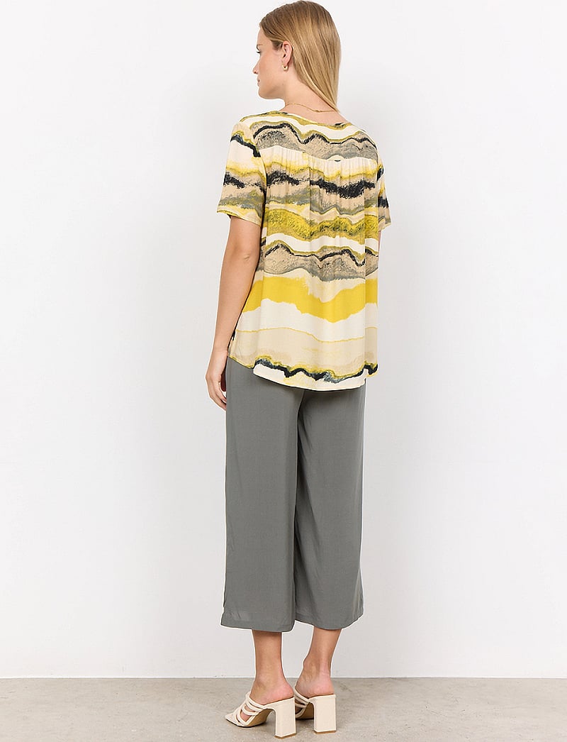 Soyaconcept - SC-ELSBET - t-shirts - golden yellow combi - 4