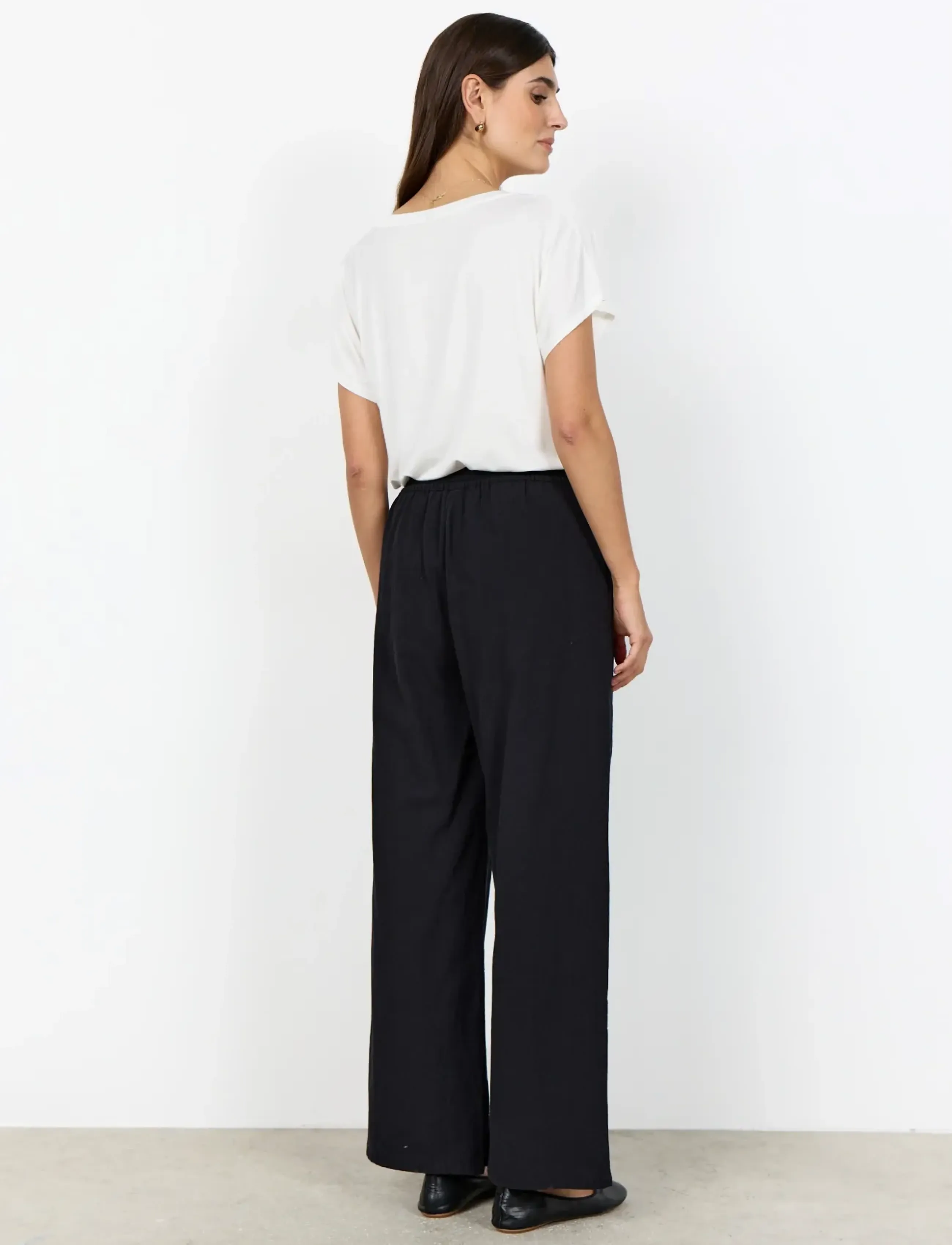 Soyaconcept - SC-CISSIE - wijde broeken - black - 3