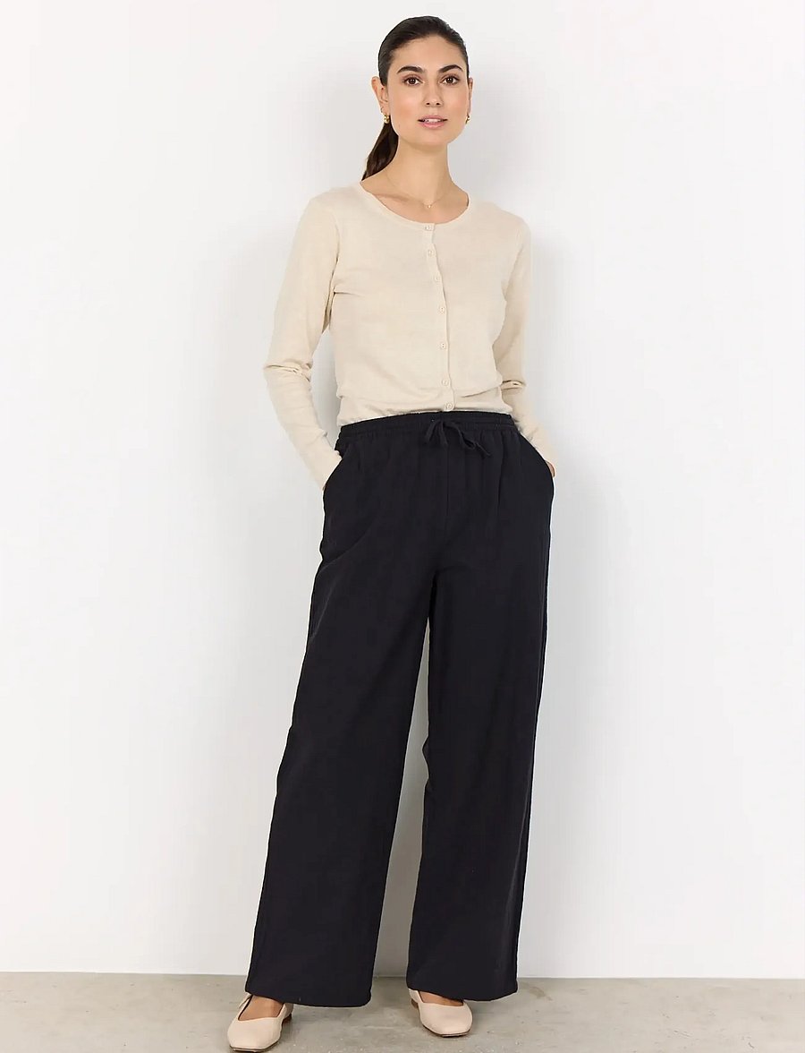 Soyaconcept - SC-CISSIE - hosen mit weitem bein - navy - 0