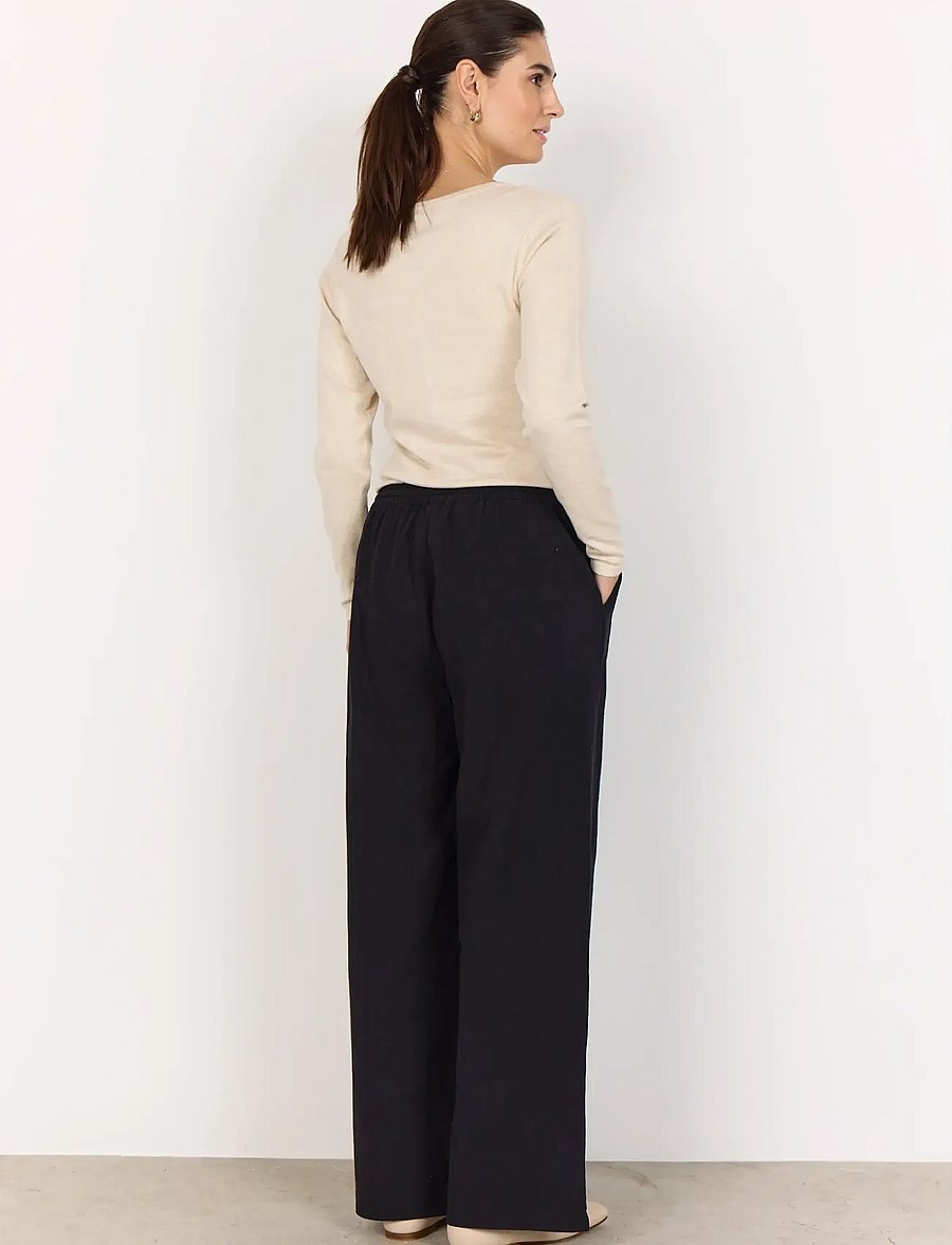 Soyaconcept - SC-CISSIE - hosen mit weitem bein - navy - 3