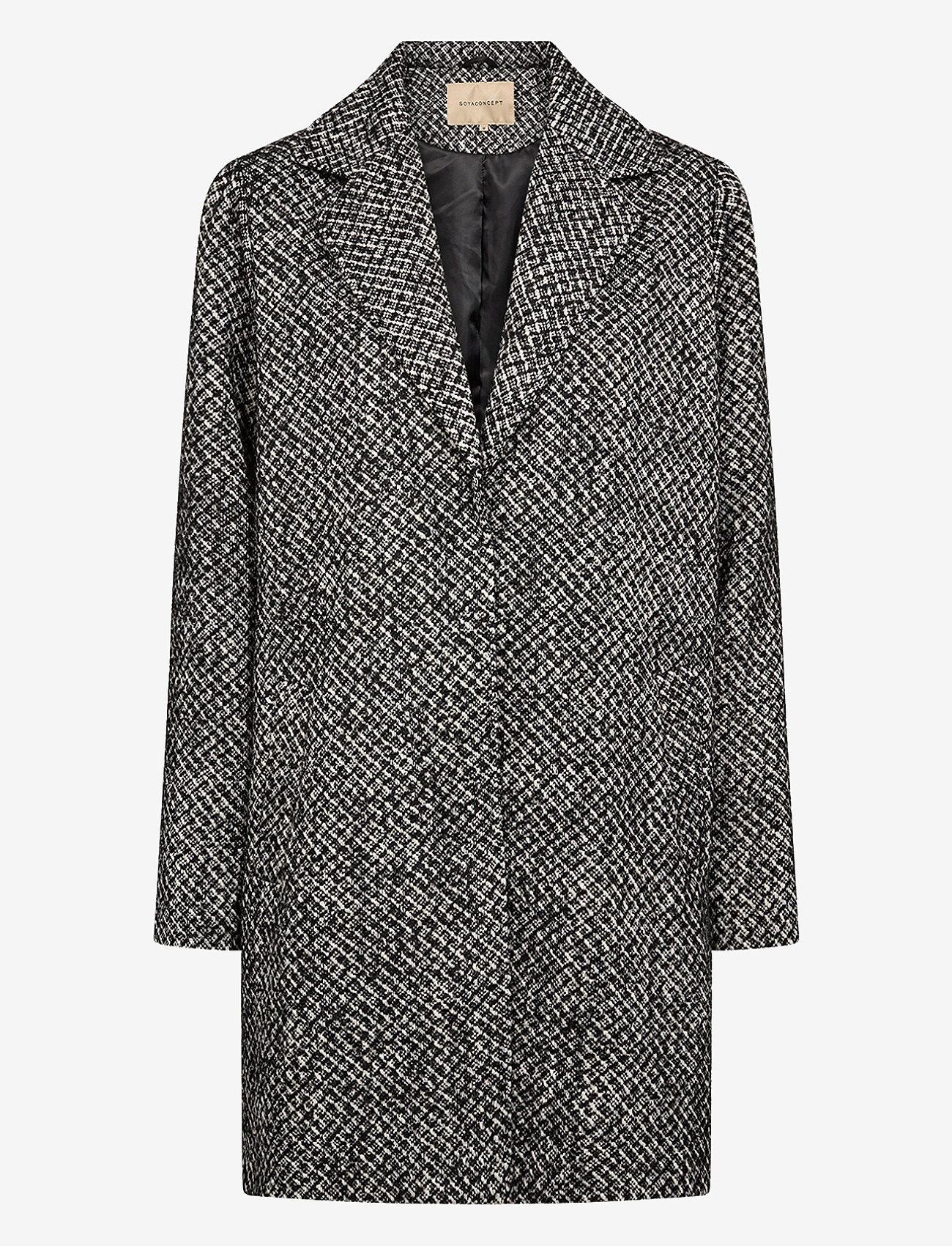 Soyaconcept - SC-FARMILA - wollmäntel - black combi - 1