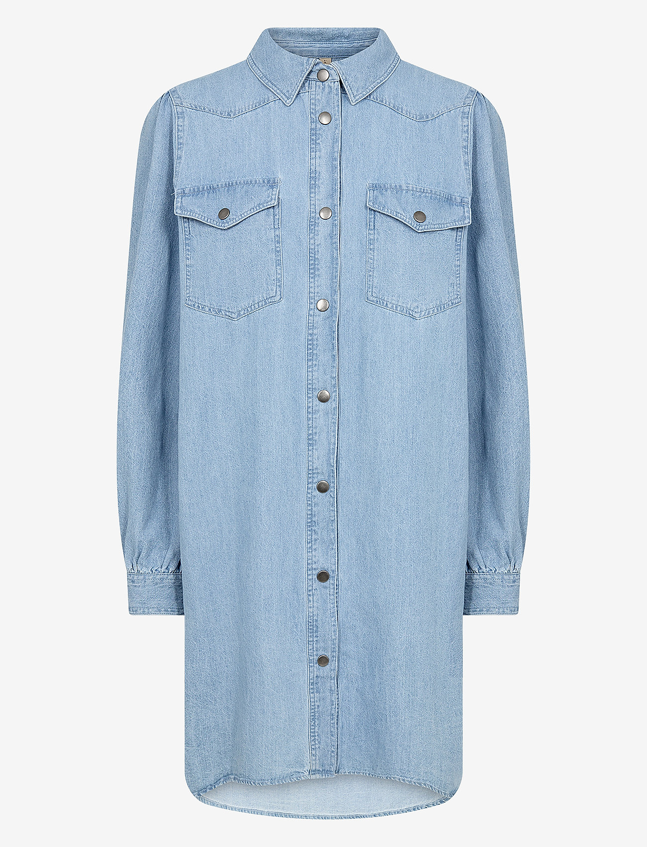 Soyaconcept - SC-FLORINA - jeansklänningar - light blue denim - 1