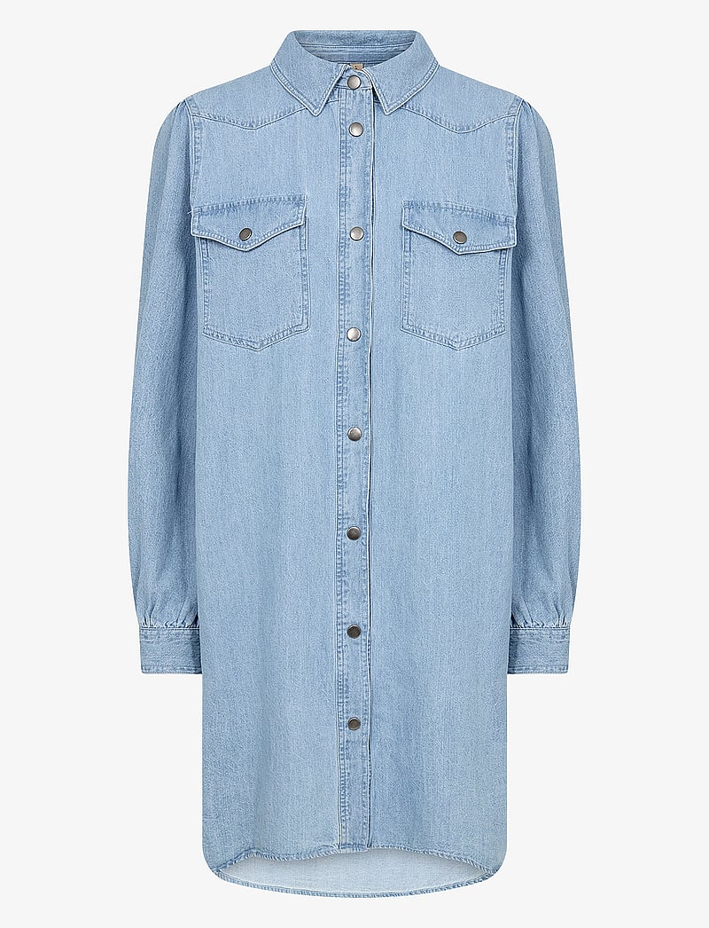 Soyaconcept - SC-FLORINA - jeansklänningar - light blue denim - 1