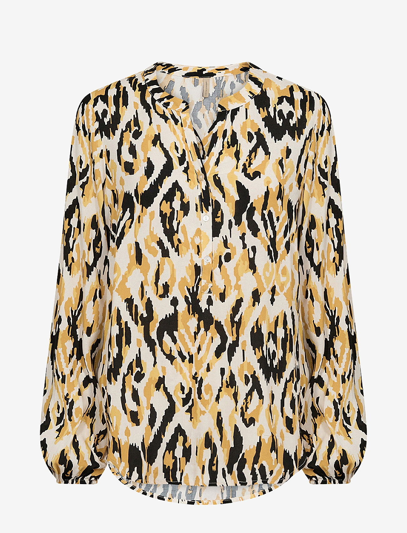 Soyaconcept - SC-FANG - langærmede bluser - yellow combi - 0