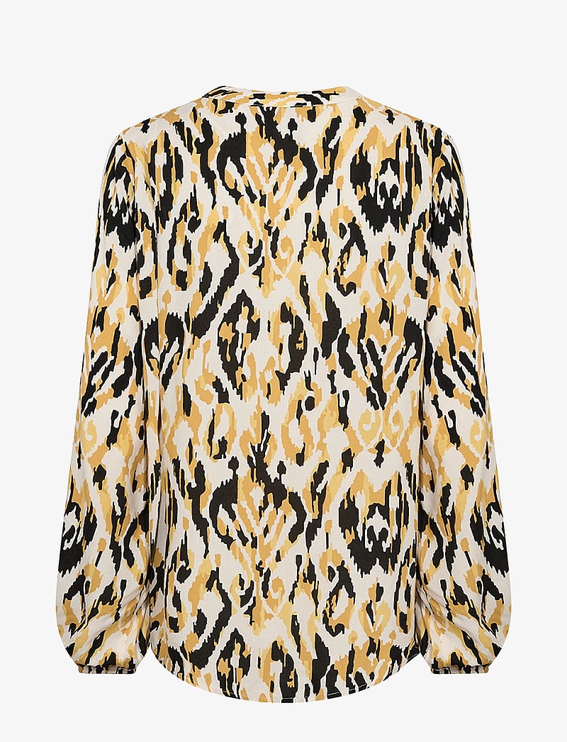 Soyaconcept - SC-FANG - langærmede bluser - yellow combi - 1