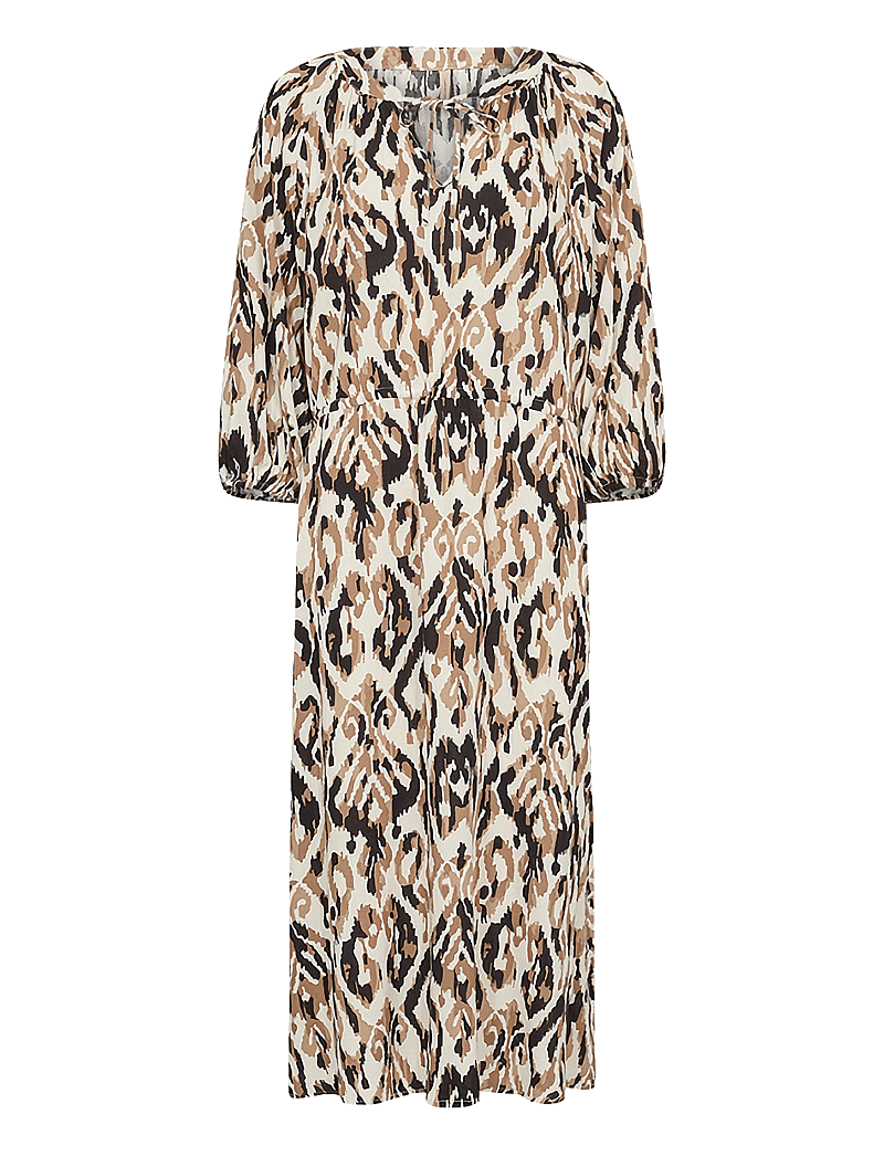 Soyaconcept - SC-FANG - summer dresses - desert brown combi - 1