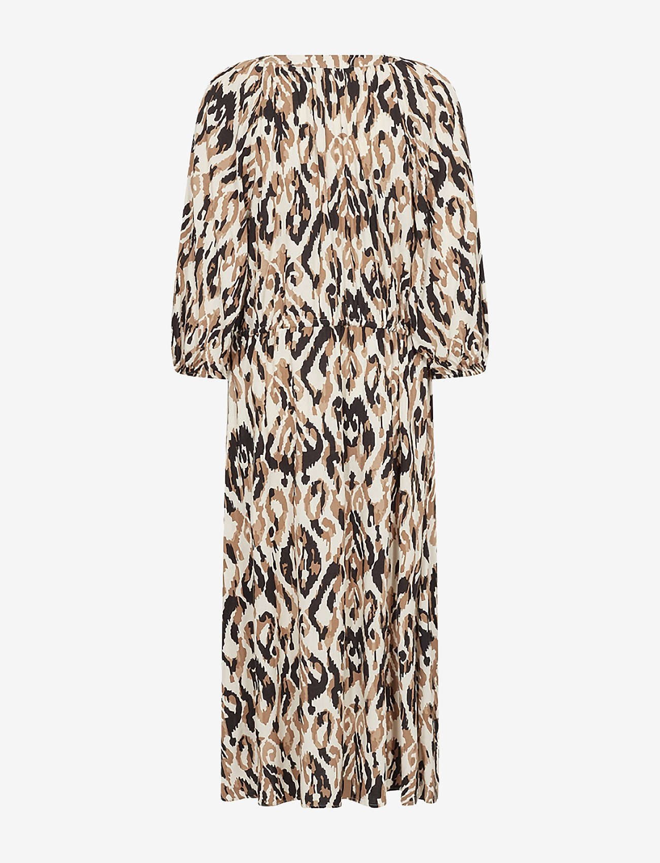 Soyaconcept - SC-FANG - midi kjoler - desert brown combi - 2