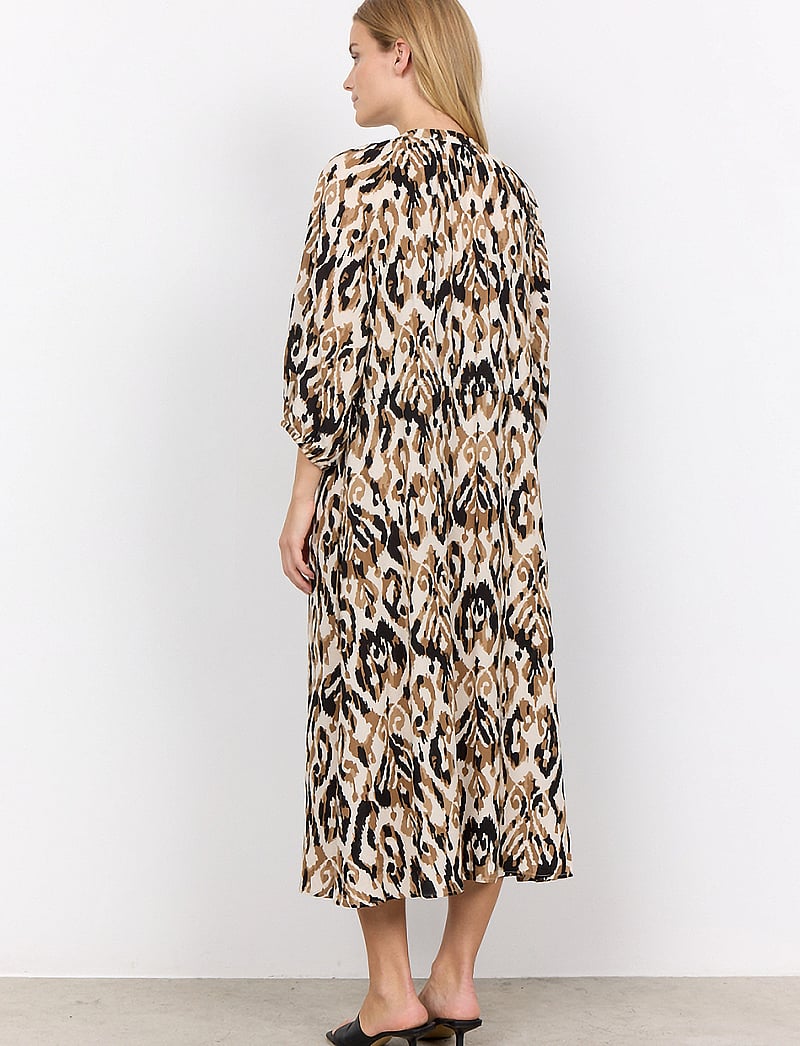 Soyaconcept - SC-FANG - summer dresses - desert brown combi - 4